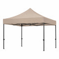 Gazebo pieghevole in acciaio con telo in poliestere 3x3m