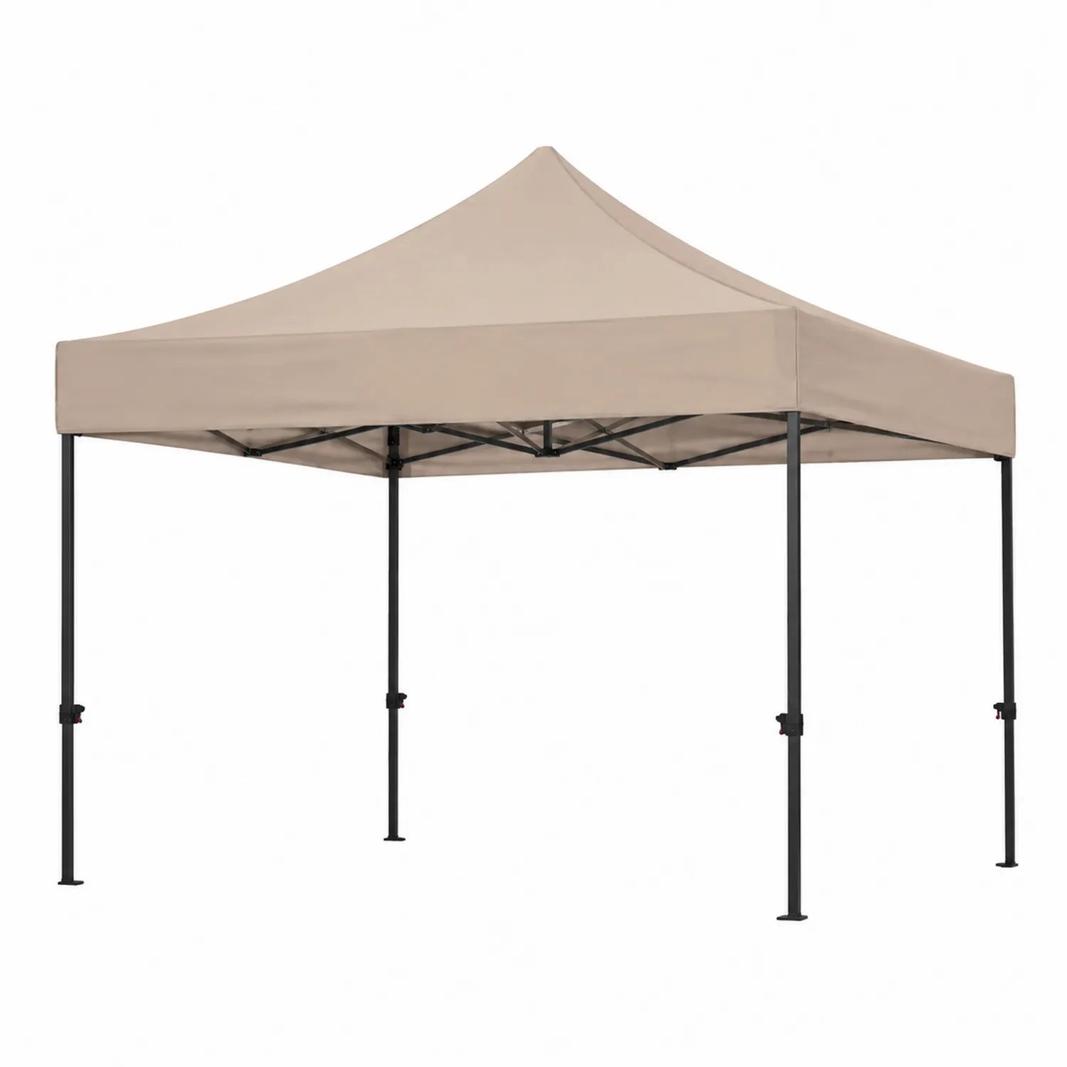 Gazebo pieghevole in acciaio con telo in poliestere 3x3m